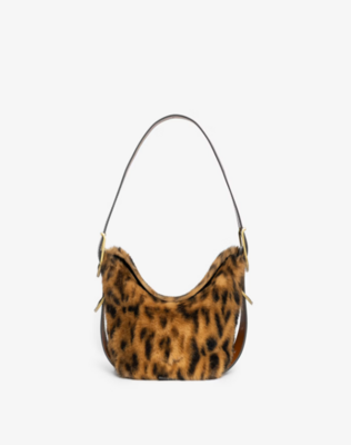 Bolso Baby Jane Leopard Cognac